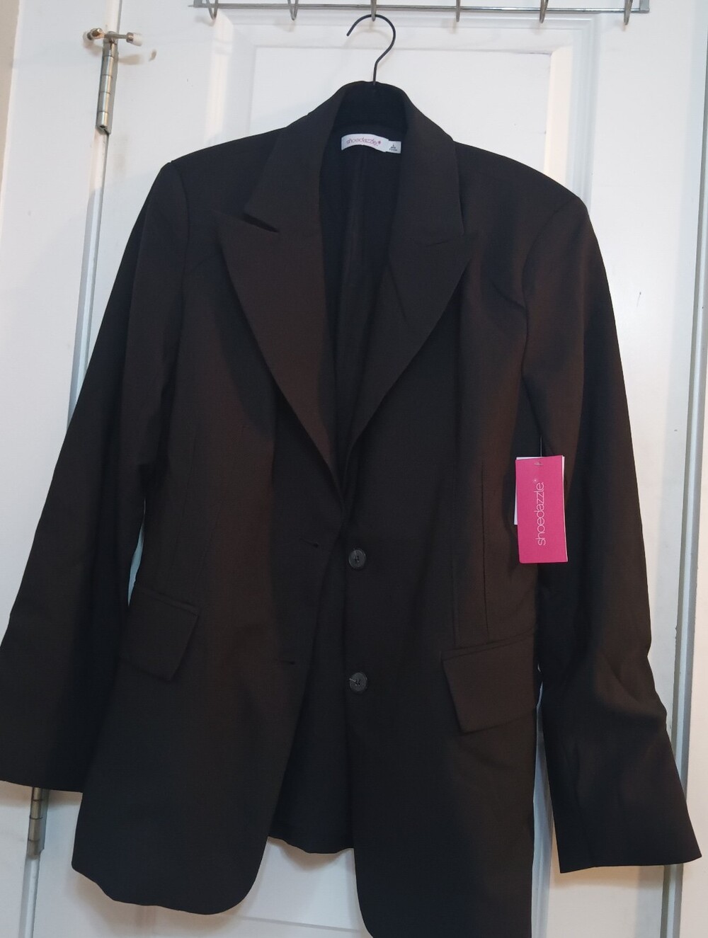 Shoe Dazzle Black Classic Tailored Blazer